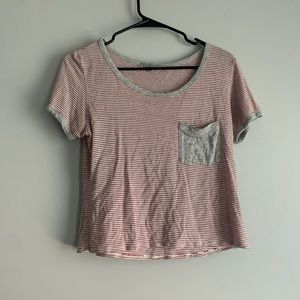 charlotte russe striped tee